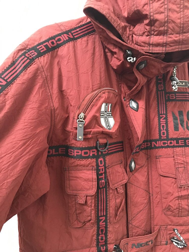 Nicole Club NICOLE SPORTS Japan Spellout Hoodie Ski Jacket Size US L / EU 52-54 / 3 - 8 Thumbnail