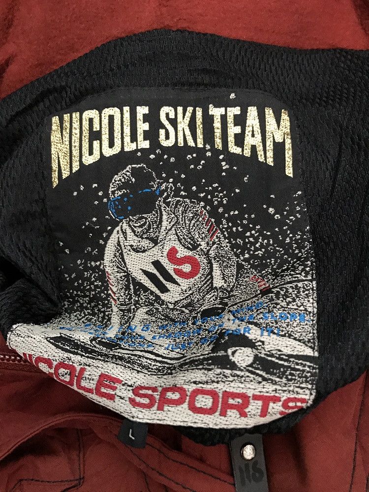 Nicole Club NICOLE SPORTS Japan Spellout Hoodie Ski Jacket Size US L / EU 52-54 / 3 - 20 Thumbnail