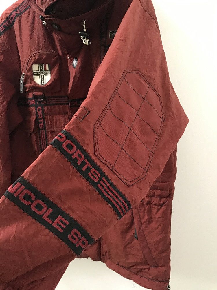 Nicole Club NICOLE SPORTS Japan Spellout Hoodie Ski Jacket Size US L / EU 52-54 / 3 - 3 Thumbnail