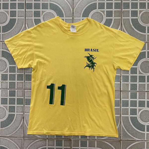 Vintage Vintage 2000's Sepultura “Brazil Soccer” Tees | Grailed