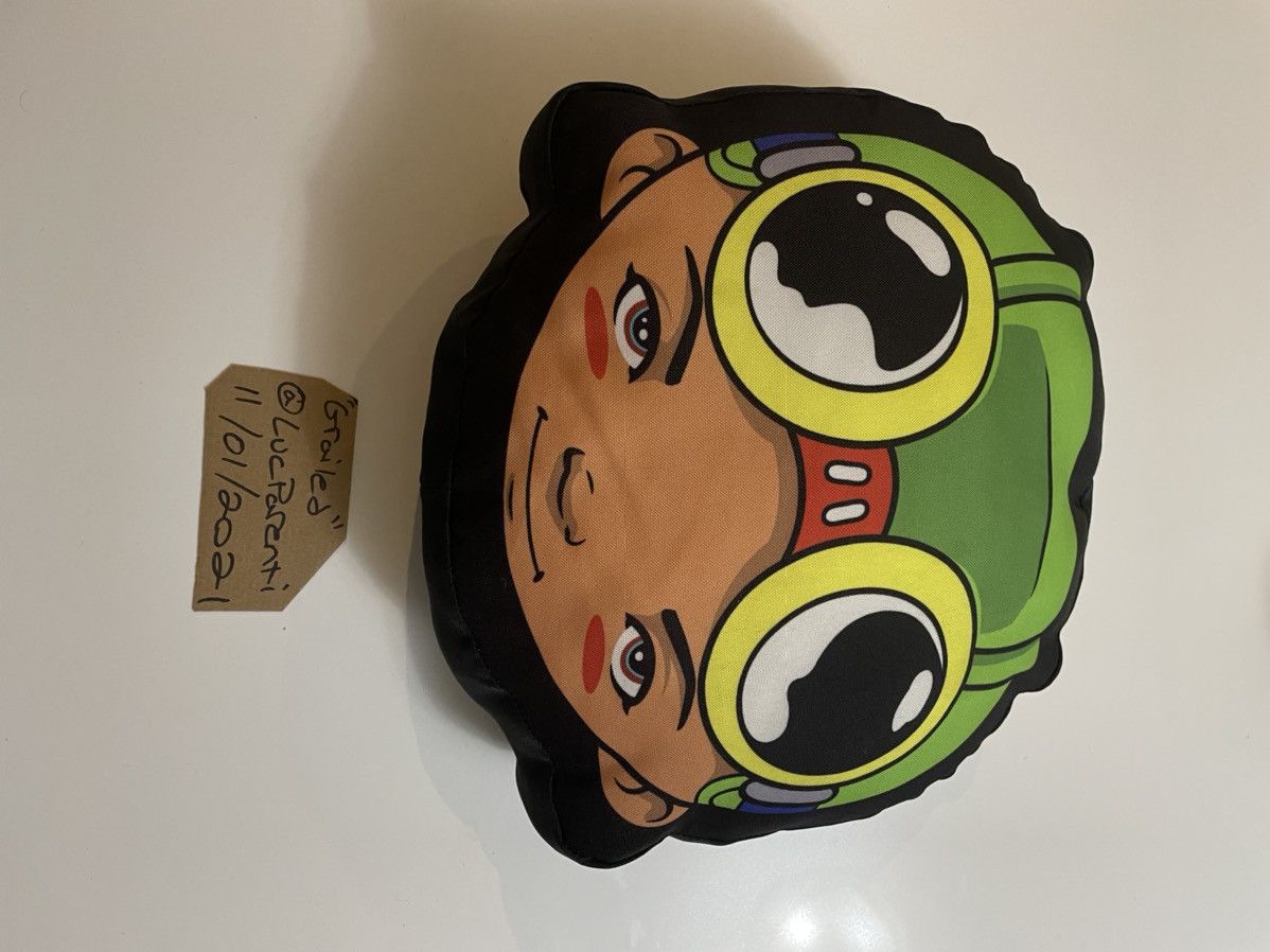 Hebru Brantley Hebru Brantley Flyboy pillow Size ONE SIZE - 2 Thumbnail