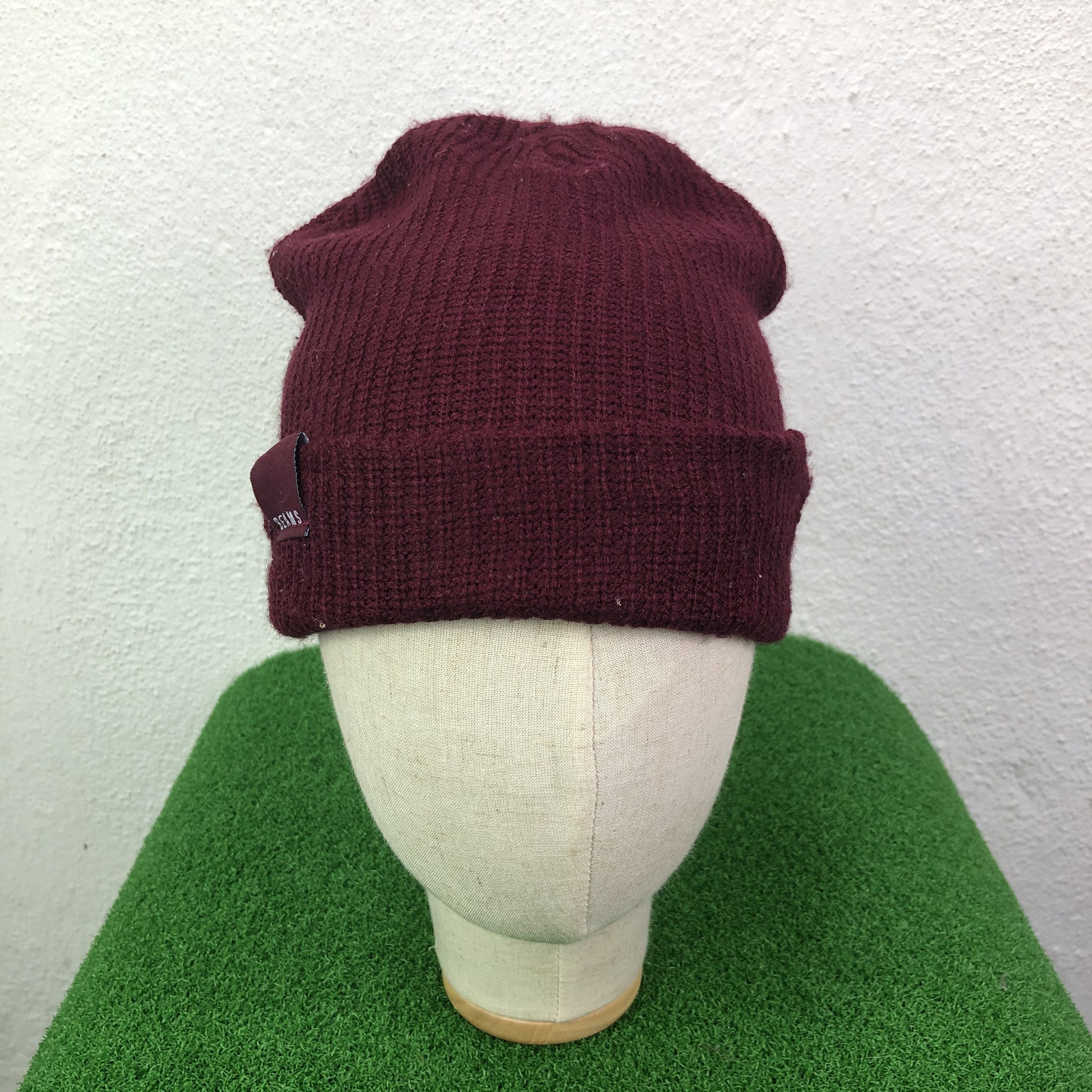 Beams Plus × Japanese Brand Beams Black Beanie Hat Size ONE SIZE - 1 Thumbnail