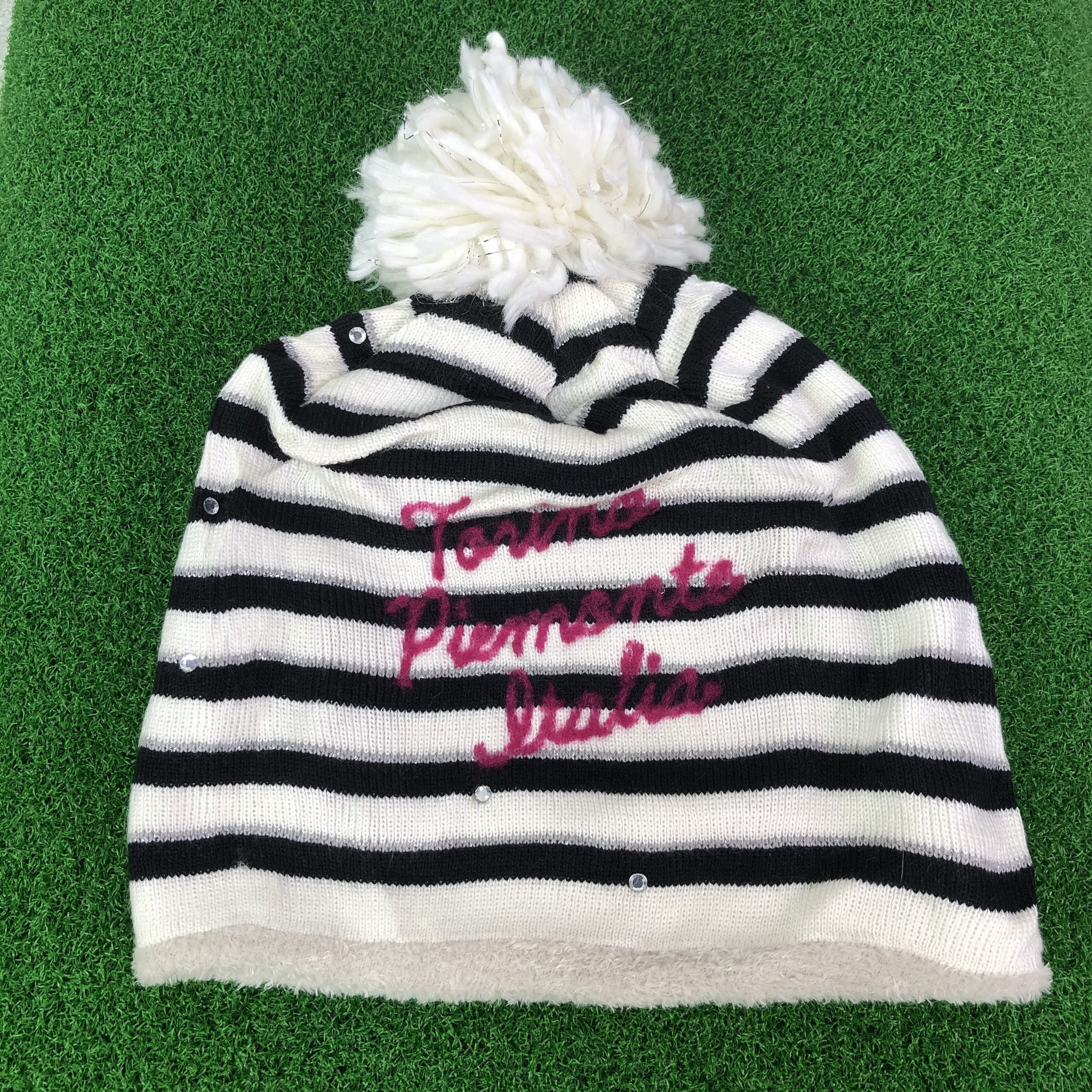 Kappa Kappa Striped Beanie Hat Size ONE SIZE - 7 Thumbnail