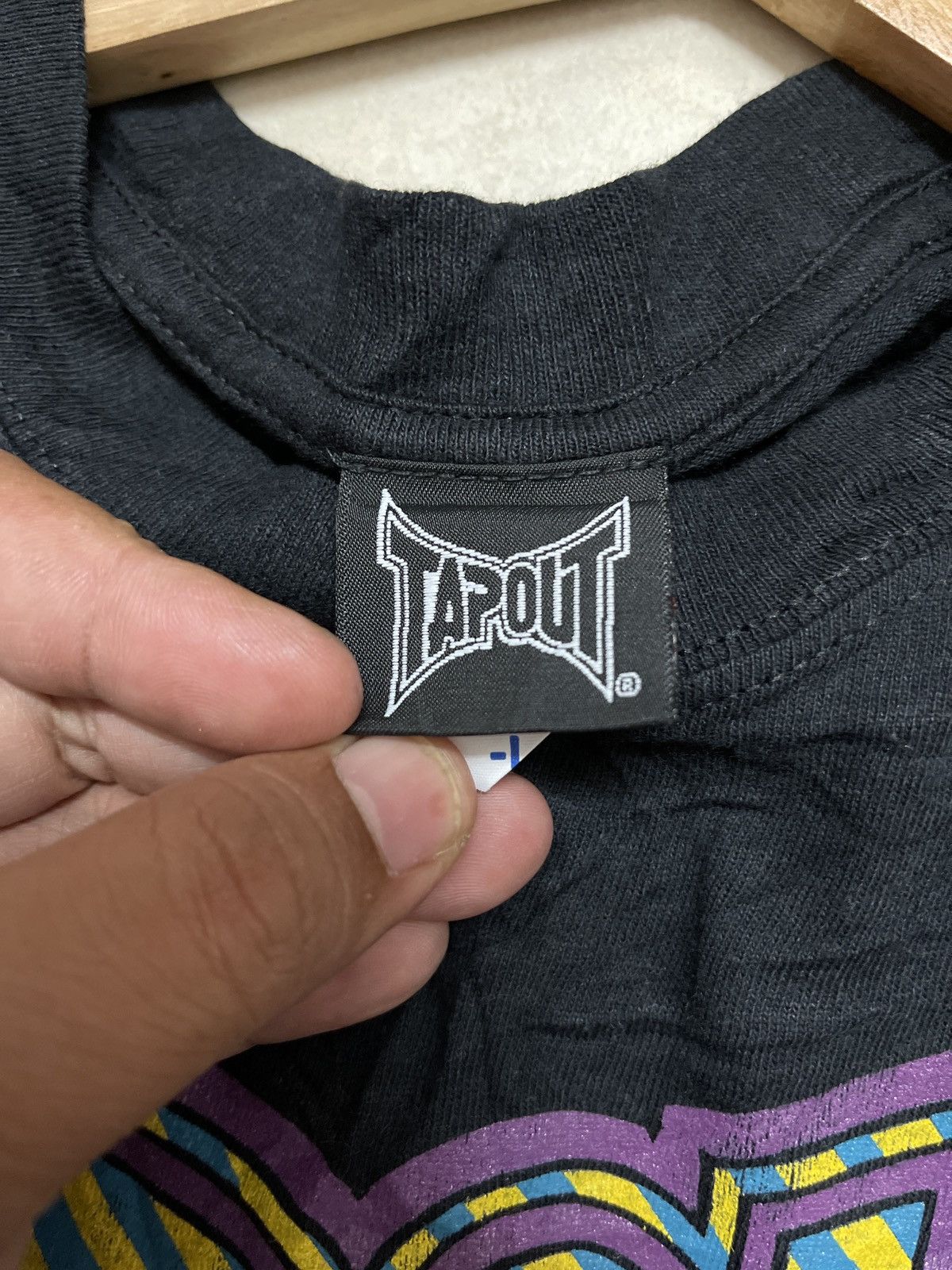 Vintage VINTAGE TAPOUT BIG LOGO T-SHIRT VERY RARE Size US L / EU 52-54 / 3 - 5 Thumbnail
