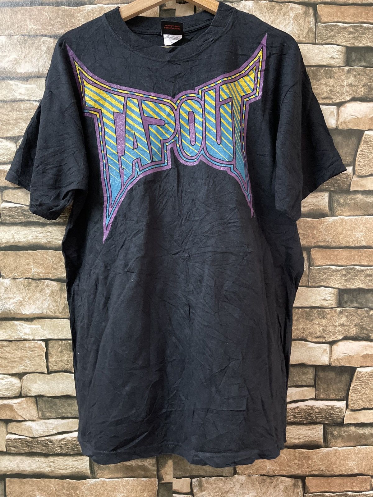 Vintage VINTAGE TAPOUT BIG LOGO T-SHIRT VERY RARE Size US L / EU 52-54 / 3 - 1 Thumbnail