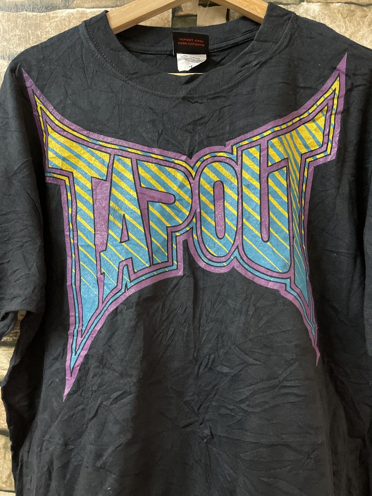 Vintage VINTAGE TAPOUT BIG LOGO T-SHIRT VERY RARE Size US L / EU 52-54 / 3 - 2 Thumbnail