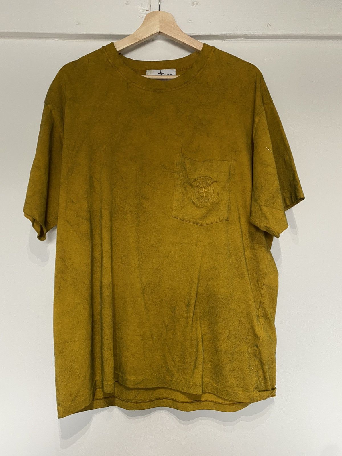 Supreme stone island pocket tee clearance