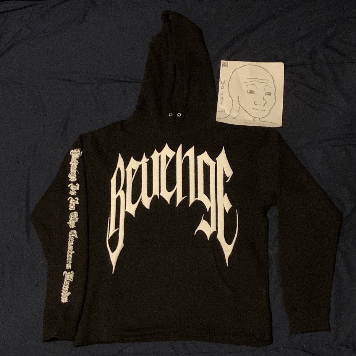 Revenge × Trippie Redd Revenge Arch Smoking Hoodie Size US M / EU 48-50 / 2 - 5 Thumbnail