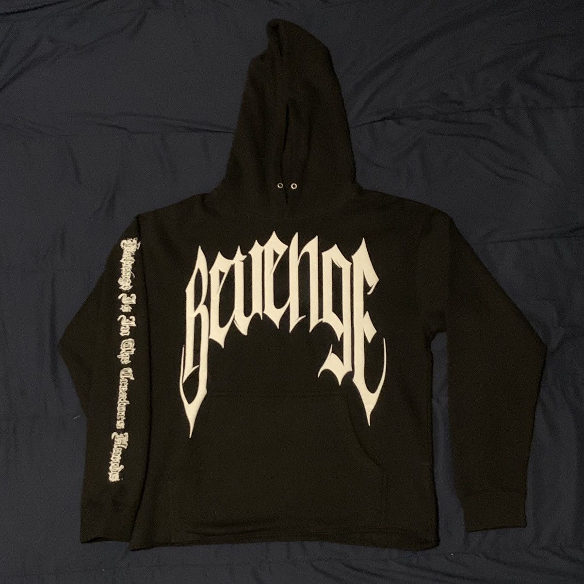 Revenge × Trippie Redd Revenge Arch Smoking Hoodie Size US M / EU 48-50 / 2 - 3 Thumbnail