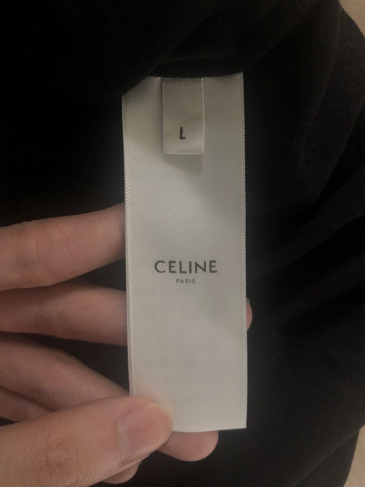 Celine × Hedi Slimane Celine tee Size US L / EU 52-54 / 3 - 3 Thumbnail