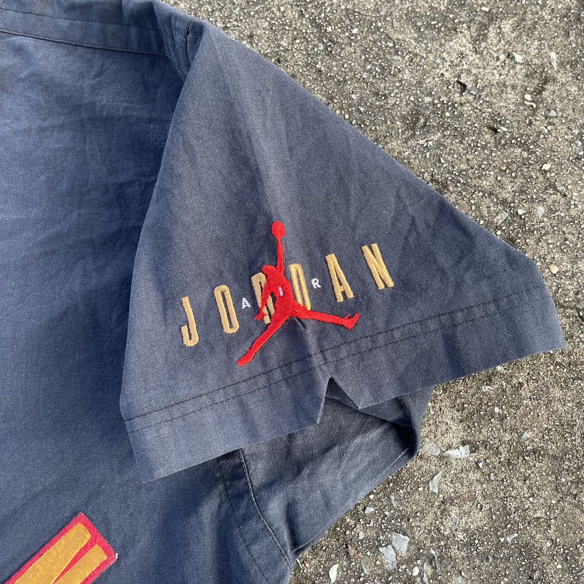 Jordan Brand × Nike × Vintage Rare! Vintage 1992s Nike Air Jordan Baseball Jersey Size US XL / EU 56 / 4 - 8 Thumbnail