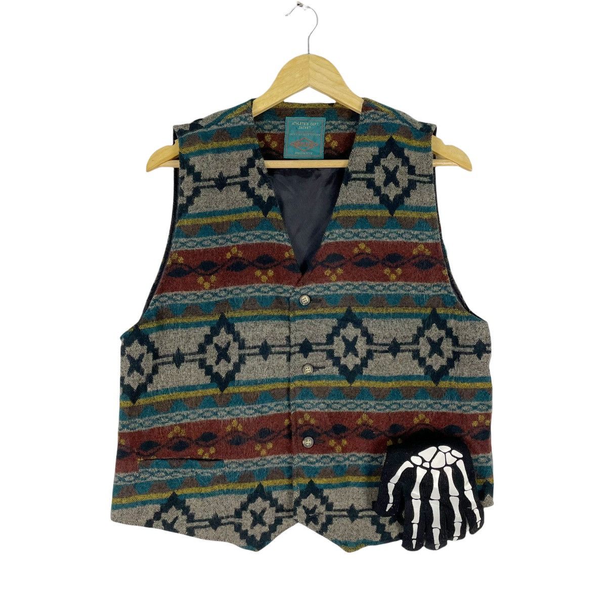 Vintage 🌟BAY LEAF Navajo Aztec Vest | Grailed