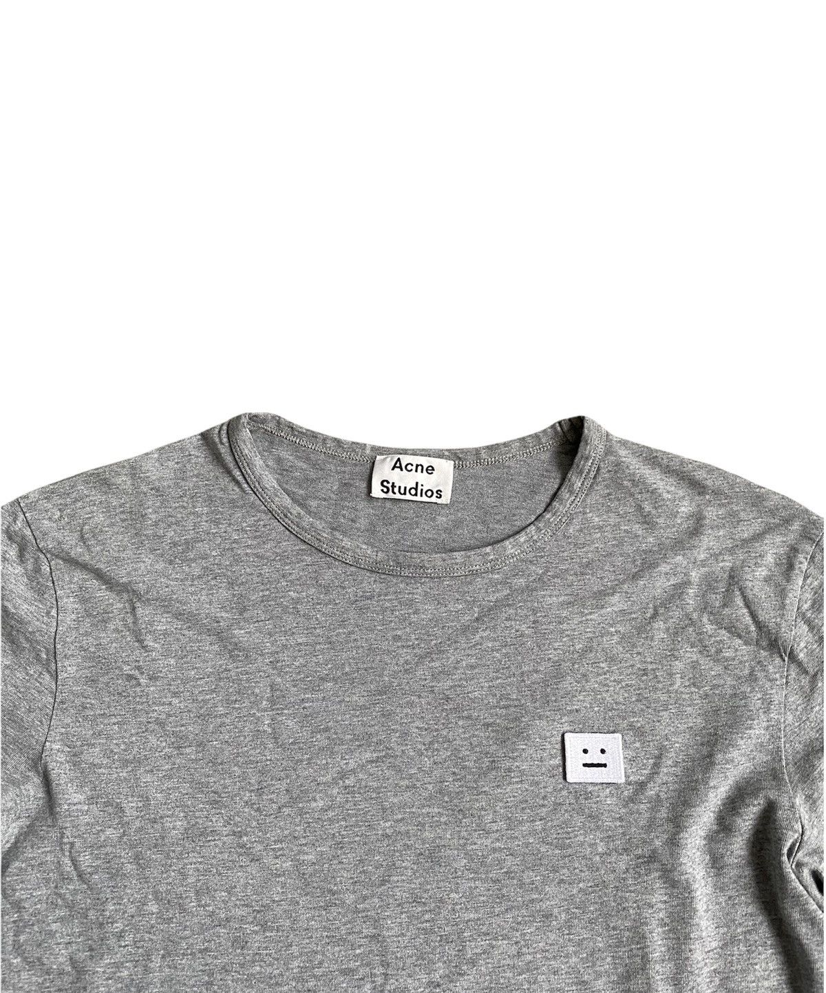 Acne Studios 🔥 280$ Acne Studios Long Sleeve Tage Face Sweatshirt/T-shirt Size US M / EU 48-50 / 2 - 4 Thumbnail