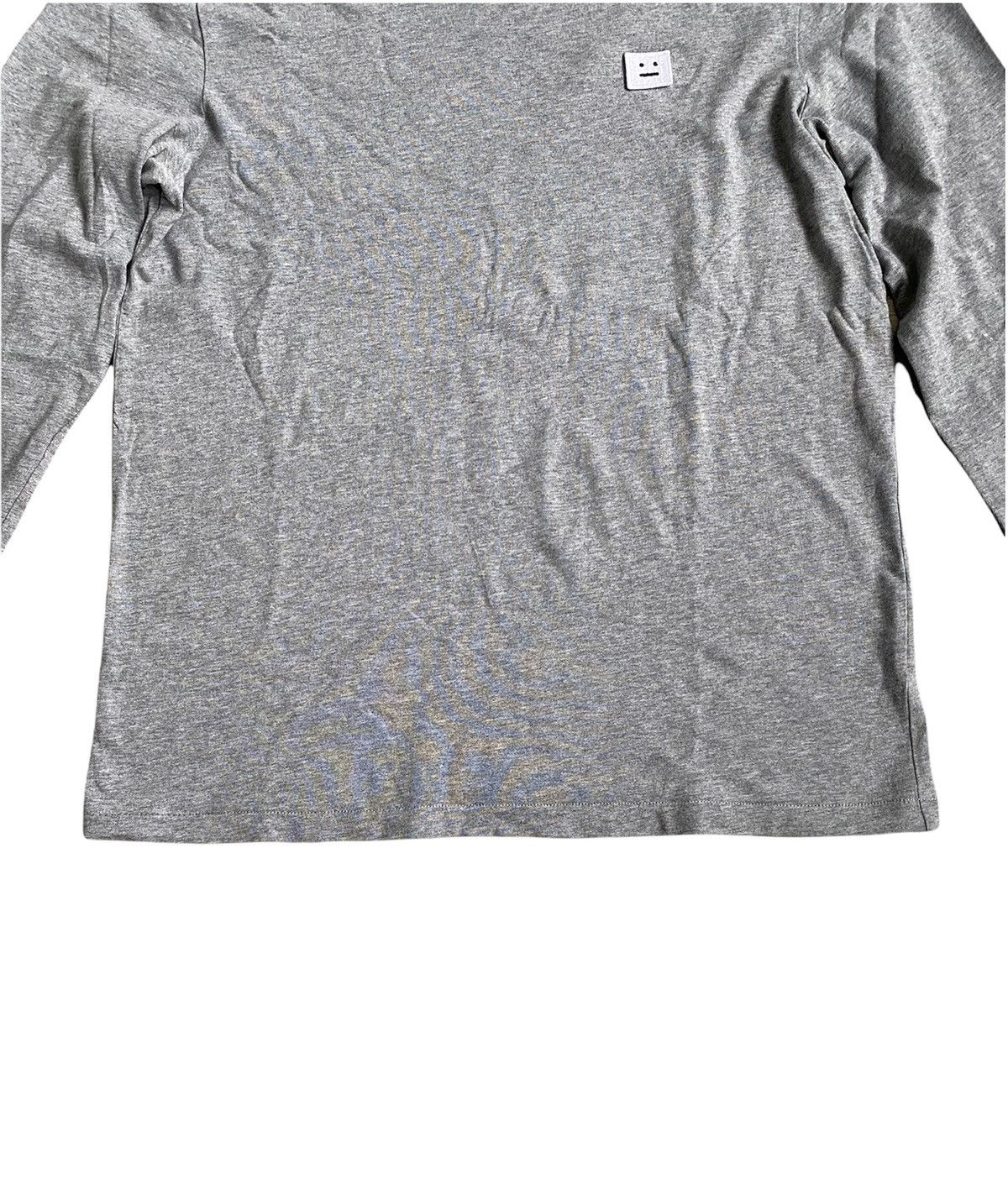 Acne Studios 🔥 280$ Acne Studios Long Sleeve Tage Face Sweatshirt/T-shirt Size US M / EU 48-50 / 2 - 3 Thumbnail