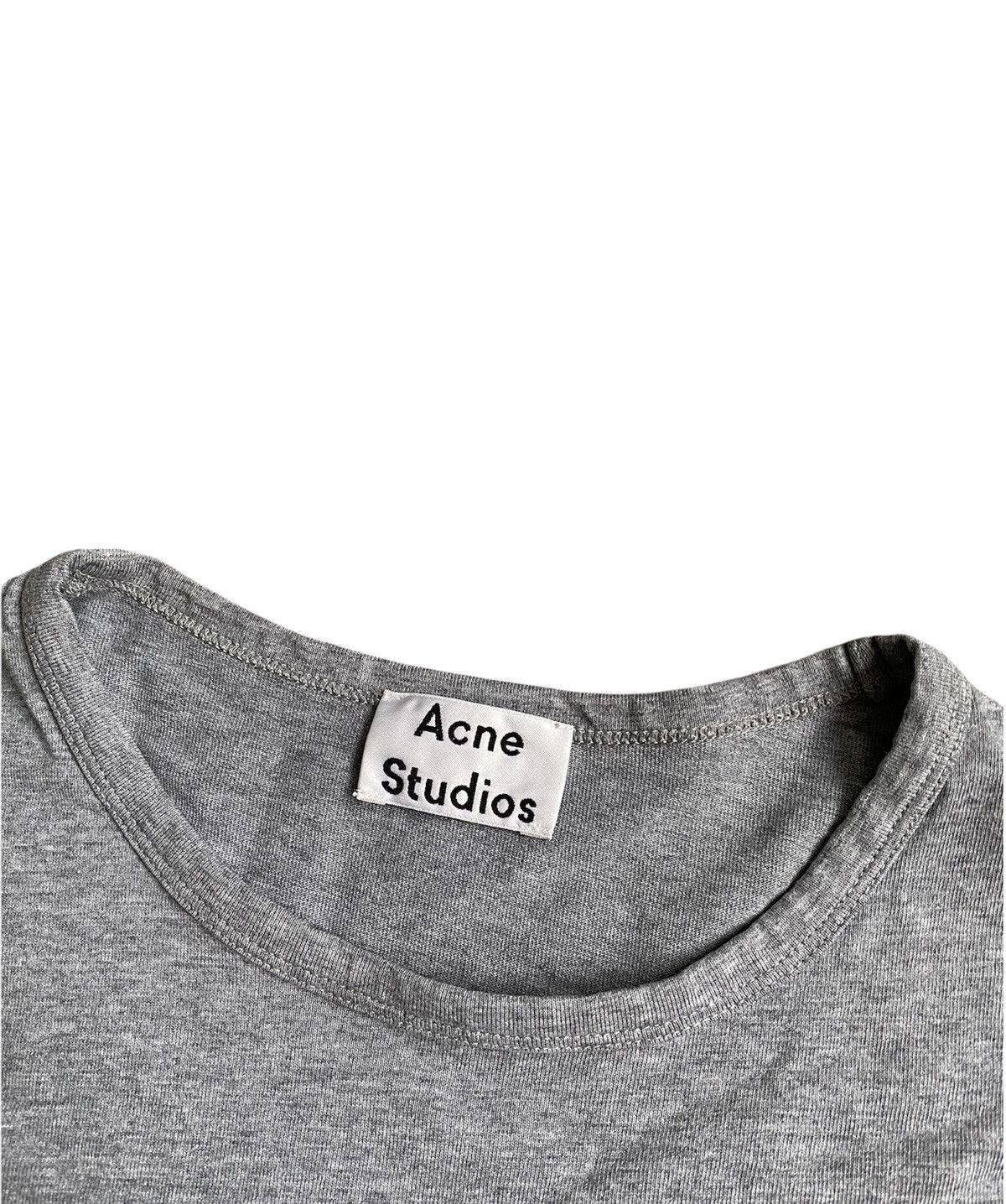 Acne Studios 🔥 280$ Acne Studios Long Sleeve Tage Face Sweatshirt/T-shirt Size US M / EU 48-50 / 2 - 5 Thumbnail
