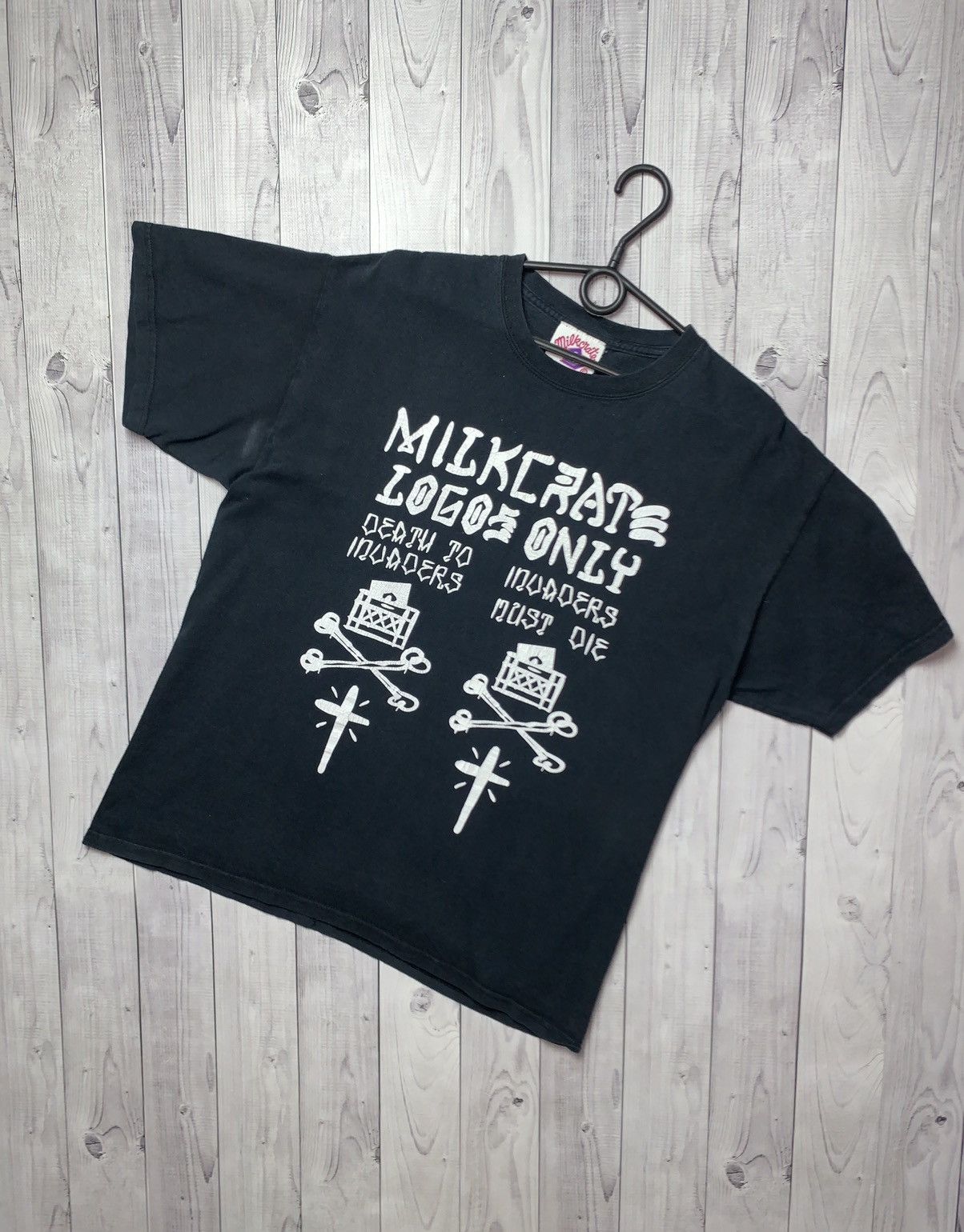 MOBB DEEP Milkcrate NYC Shirt Rap Tee ミュージシャン MOBB DEEP