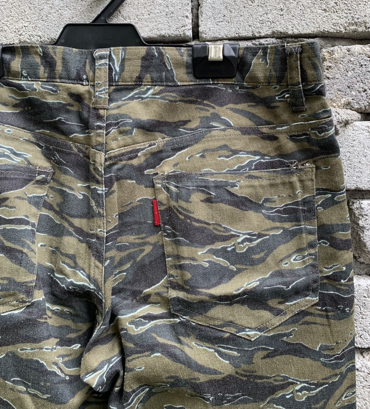 Japanese Brand J.Secret.B Tiger Stripe Style Streching Pants
