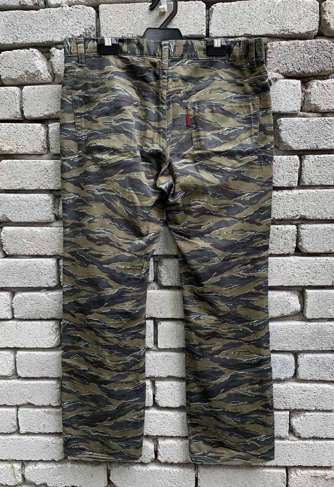 Japanese Brand J.Secret.B Tiger Stripe Style Streching Pants