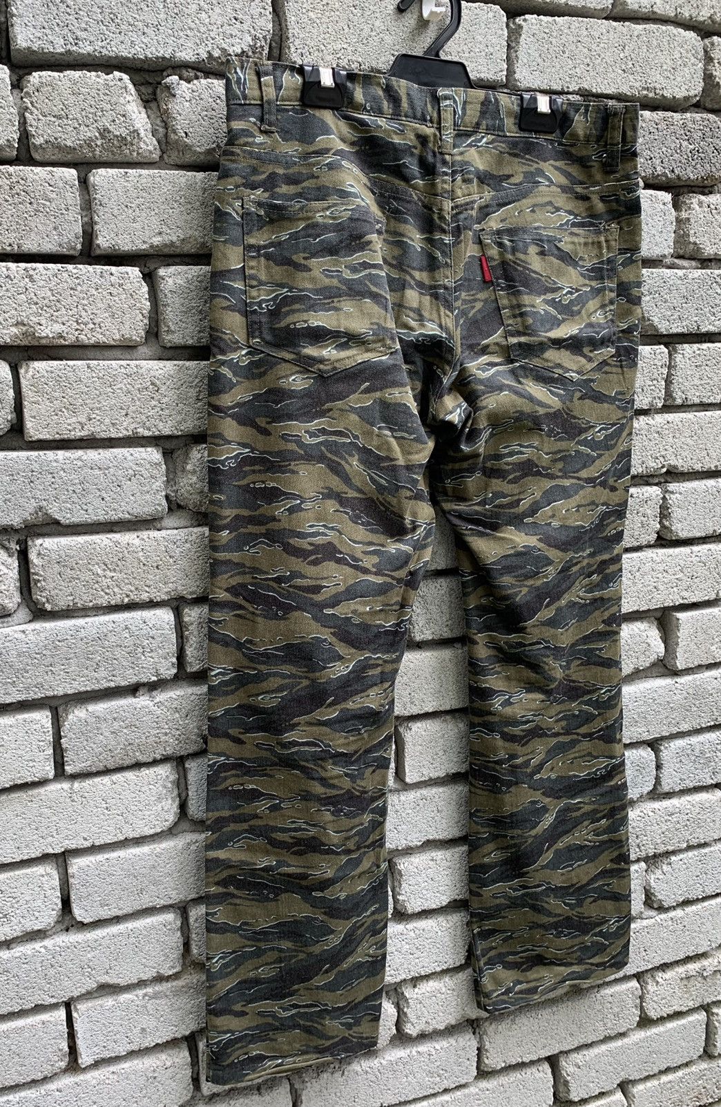 Japanese Brand J.Secret.B Tiger Stripe Style Streching Pants