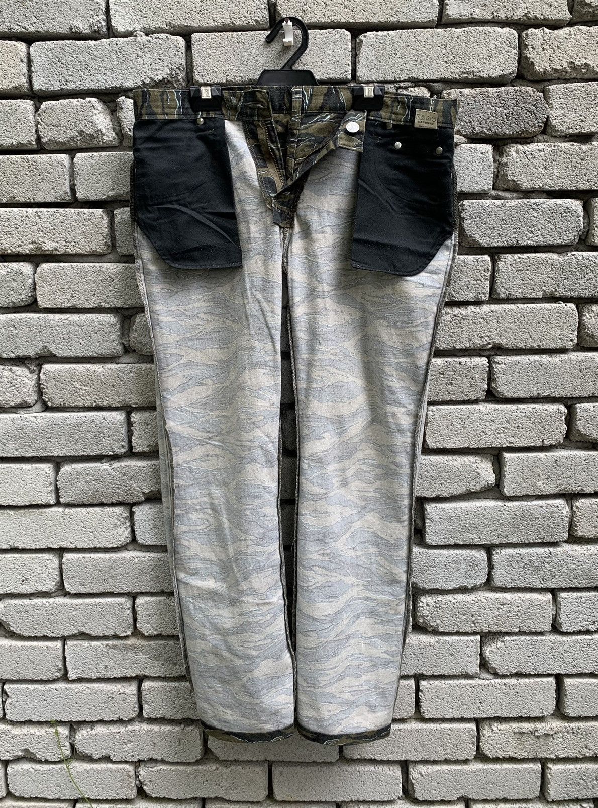 Japanese Brand J.Secret.B Tiger Stripe Style Streching Pants