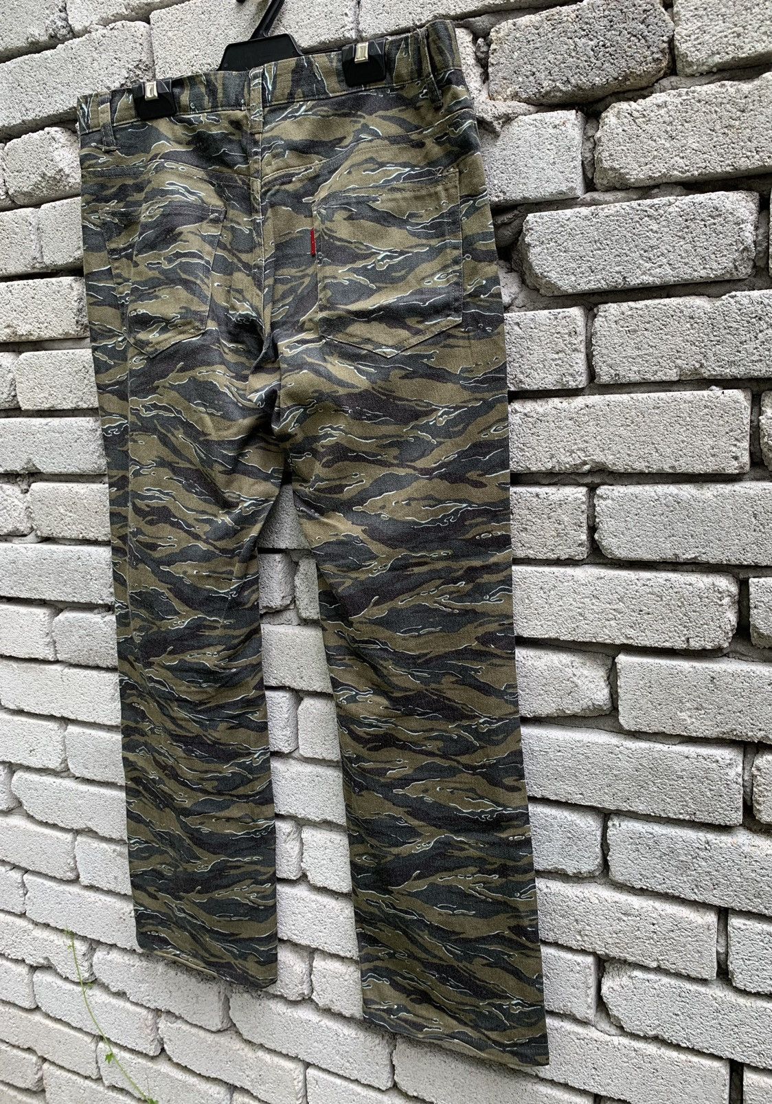 Japanese Brand J.Secret.B Tiger Stripe Style Streching Pants
