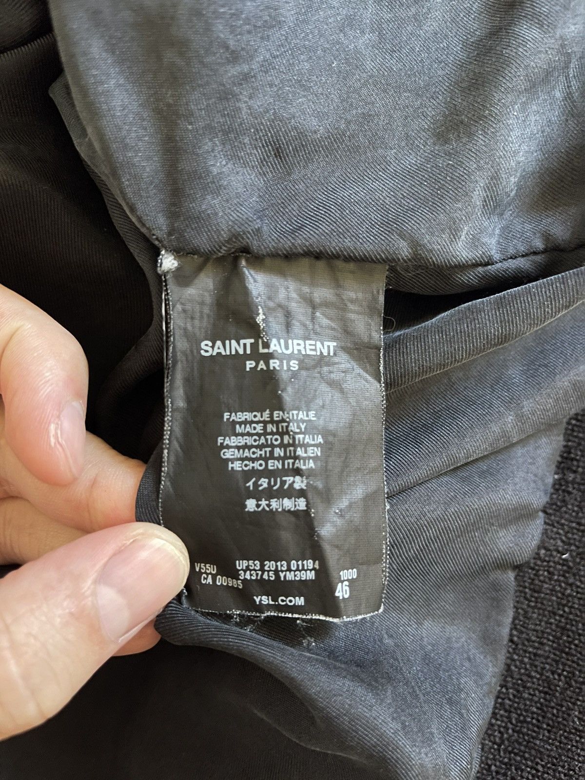 Saint Laurent Paris Saint Laurent Paris FW 2013 Teddy Jacket Size US S / EU 44-46 / 1 - 8 Thumbnail