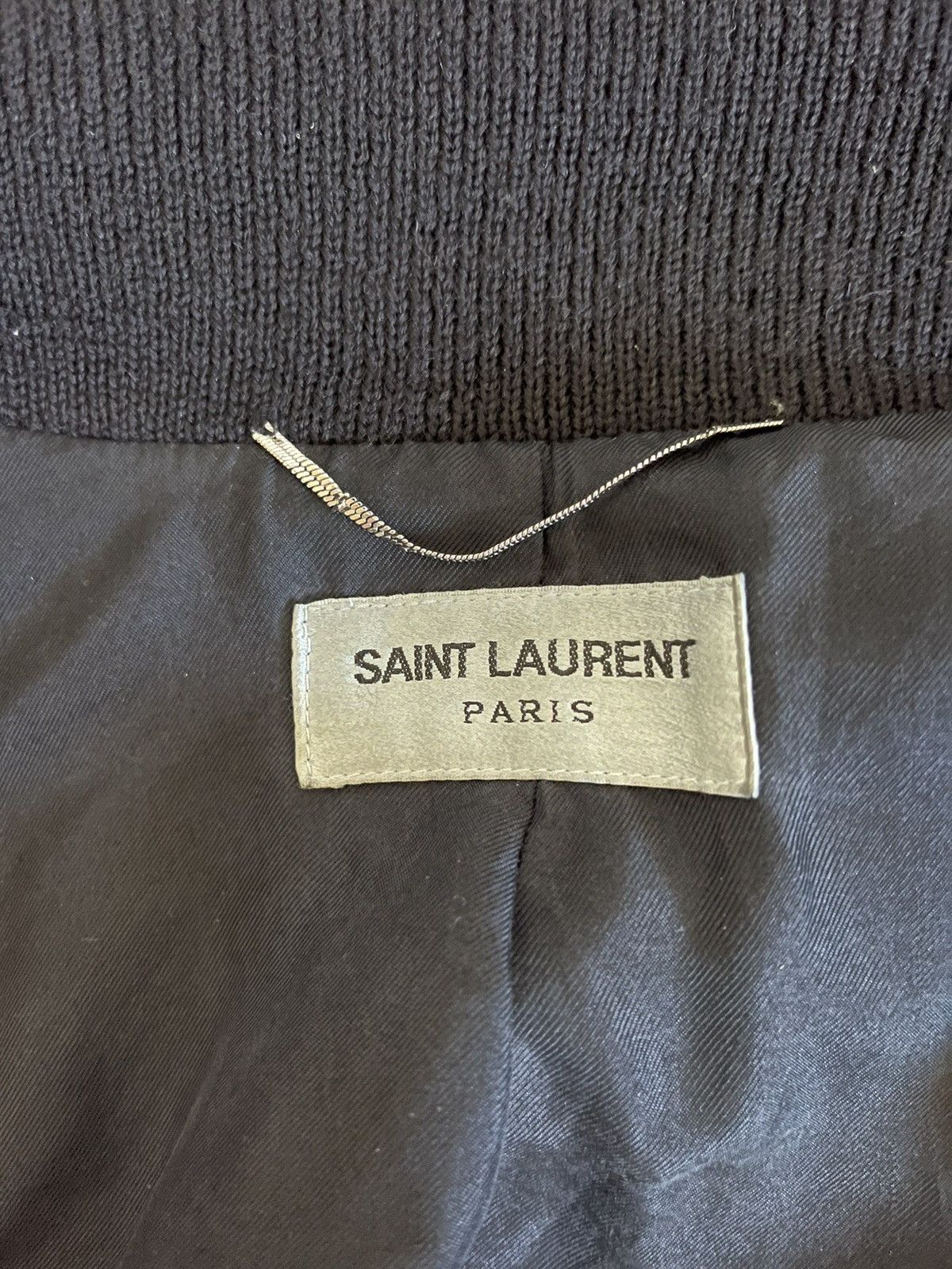 Saint Laurent Paris Saint Laurent Paris FW 2013 Teddy Jacket Size US S / EU 44-46 / 1 - 12 Thumbnail