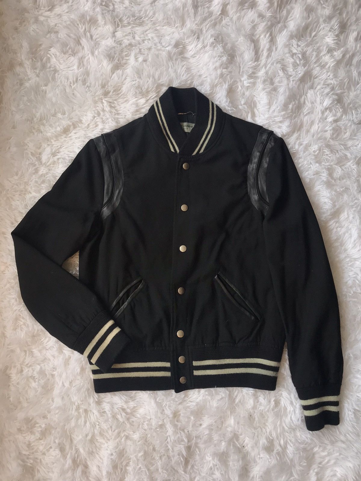 Saint Laurent Paris Saint Laurent Paris FW 2013 Teddy Jacket Size US S / EU 44-46 / 1 - 1 Thumbnail
