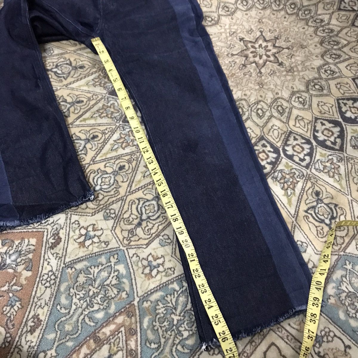 Acne Studios Acne Studios Hot Laser Print Denim Flare Jeans Size US 32 / EU 48 - 14 Thumbnail