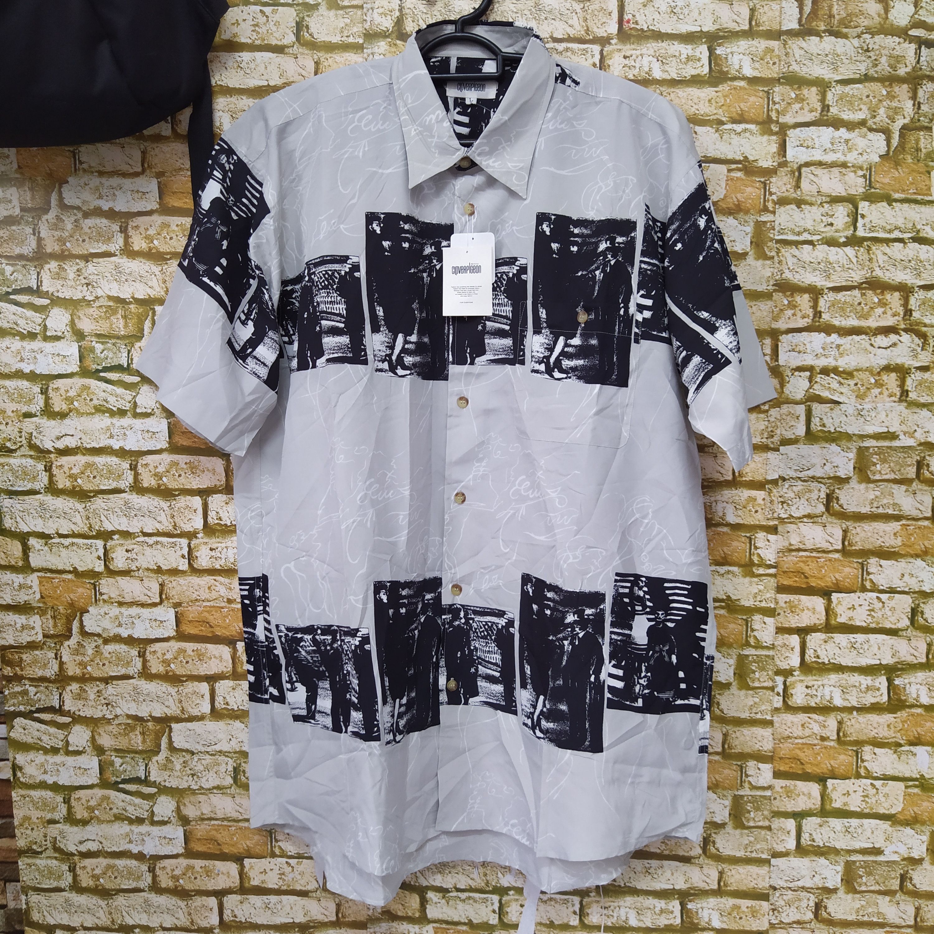 Japanese Brand × Seditionaries CLOVERIGEON PUNK SHIRT JAPAN (D255) Size US L / EU 52-54 / 3 - 1 Thumbnail