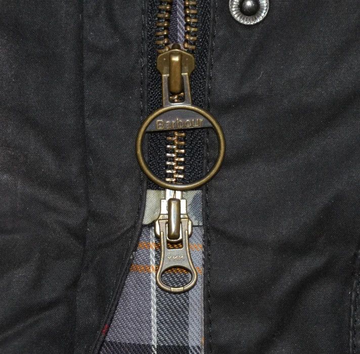 Barbour × Other Barbour Utility Mac Wax Women Jacket Black Waxed Cotton Size L / US 10 / IT 46 - 7 Thumbnail