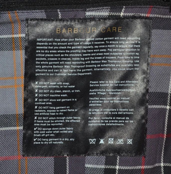 Barbour × Other Barbour Utility Mac Wax Women Jacket Black Waxed Cotton Size L / US 10 / IT 46 - 11 Thumbnail