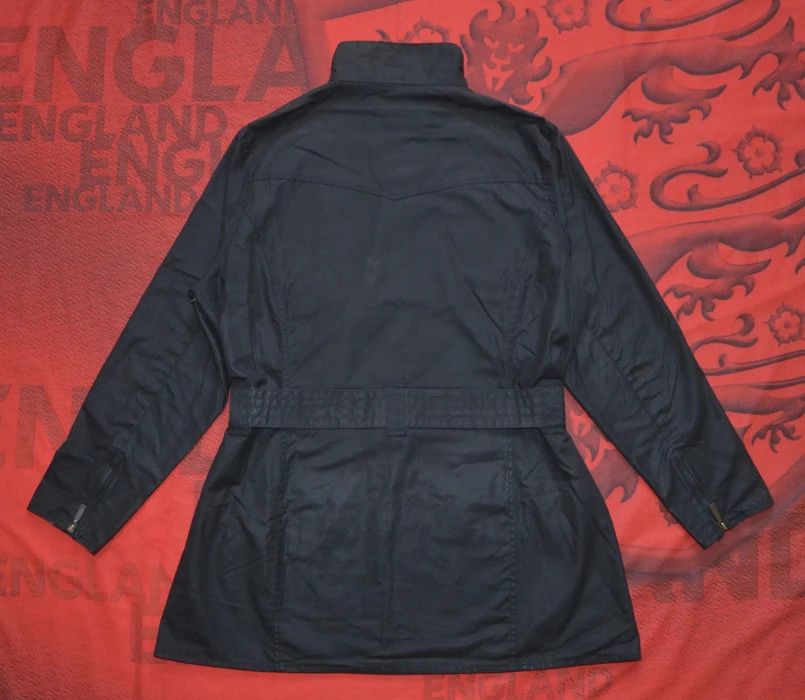 Barbour × Other Barbour Utility Mac Wax Women Jacket Black Waxed Cotton Size L / US 10 / IT 46 - 13 Thumbnail