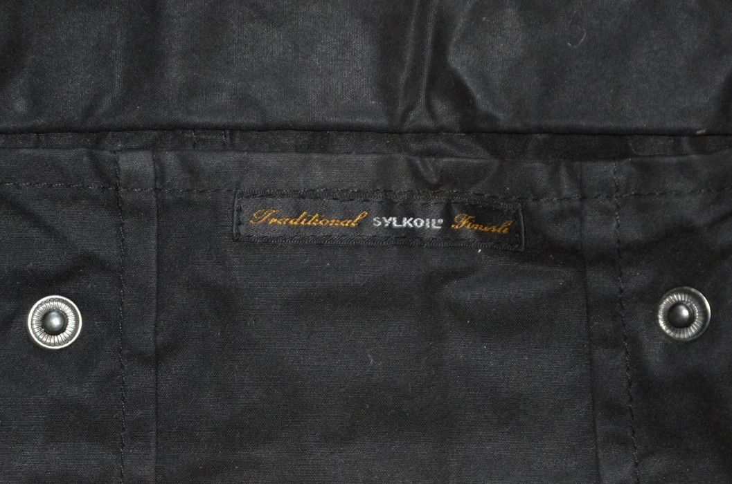 Barbour × Other Barbour Utility Mac Wax Women Jacket Black Waxed Cotton Size L / US 10 / IT 46 - 22 Thumbnail