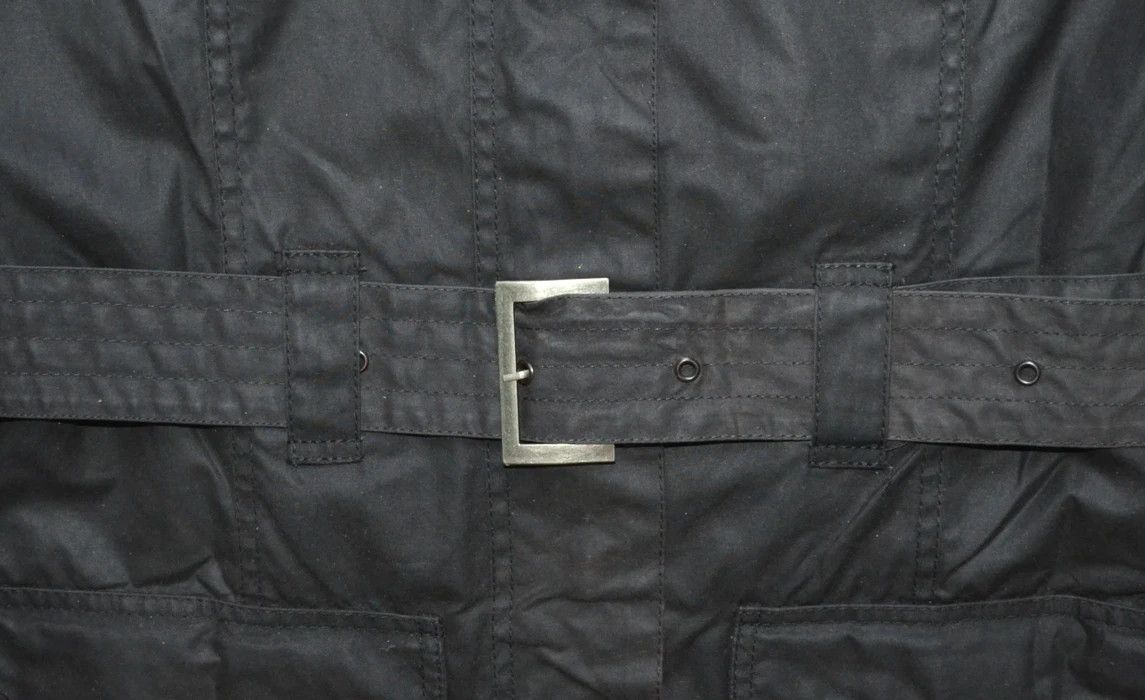 Barbour × Other Barbour Utility Mac Wax Women Jacket Black Waxed Cotton Size L / US 10 / IT 46 - 19 Thumbnail