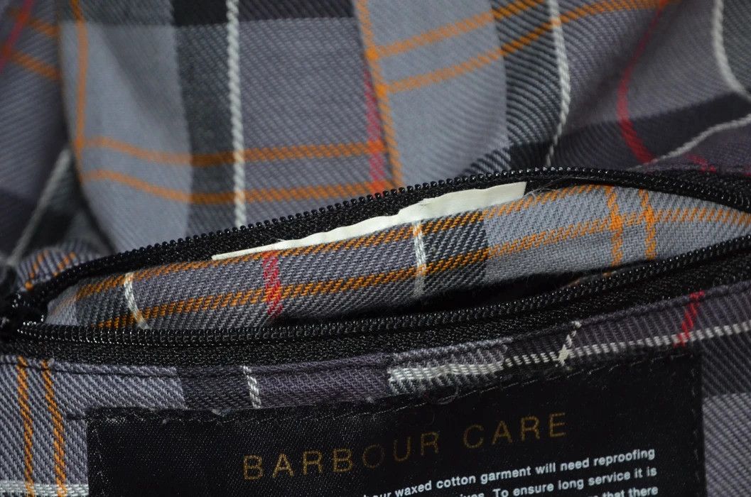 Barbour × Other Barbour Utility Mac Wax Women Jacket Black Waxed Cotton Size L / US 10 / IT 46 - 12 Thumbnail