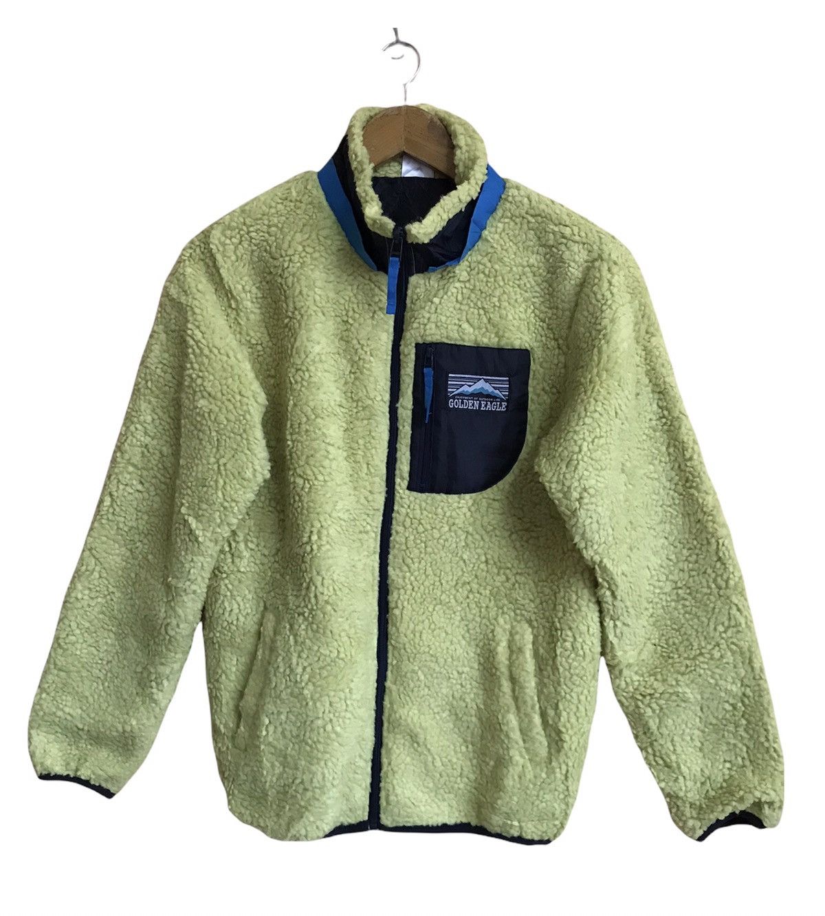 image of Vintage Golden Eagle Fleece Jacket, Men's (Size Medium)