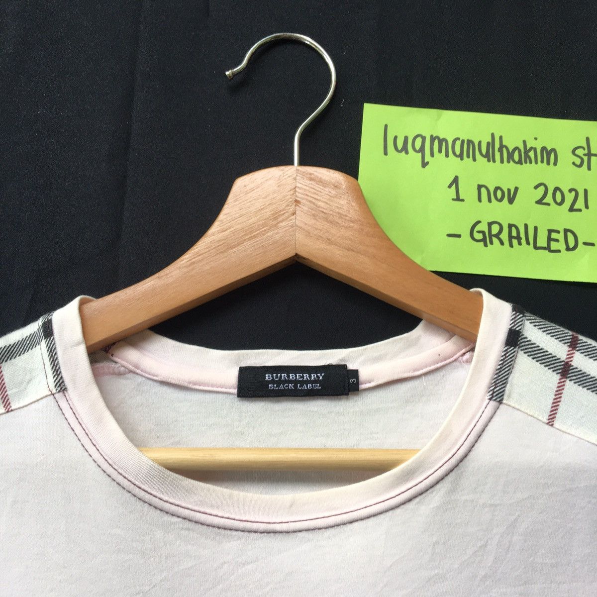 Burberry Vintage Burberry Checkered Tshirt Size US M / EU 48-50 / 2 - 8 Thumbnail