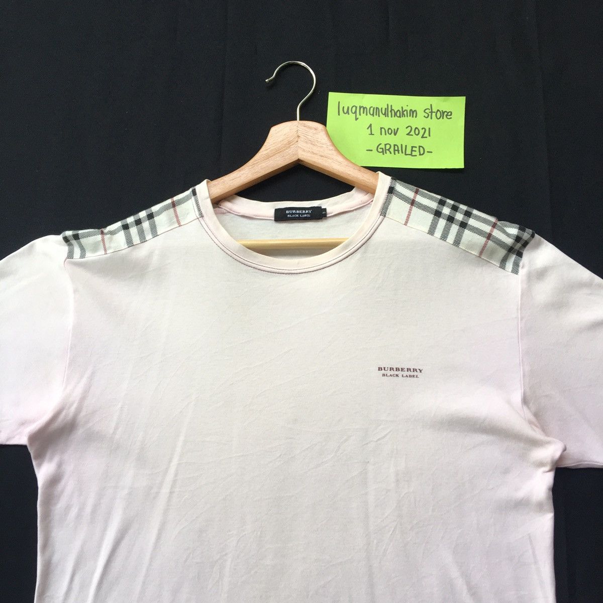 Burberry Vintage Burberry Checkered Tshirt Size US M / EU 48-50 / 2 - 6 Thumbnail