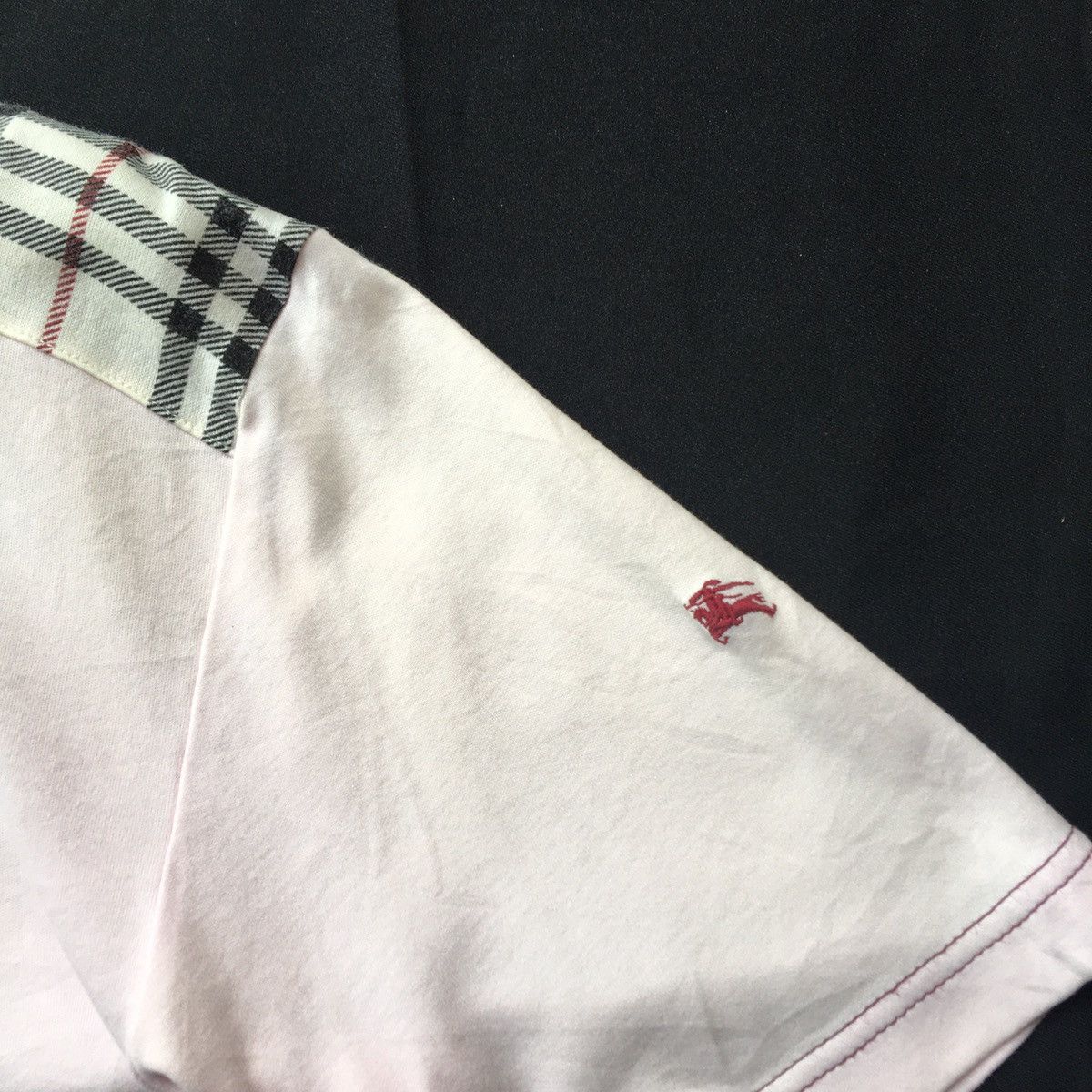 Burberry Vintage Burberry Checkered Tshirt Size US M / EU 48-50 / 2 - 10 Thumbnail