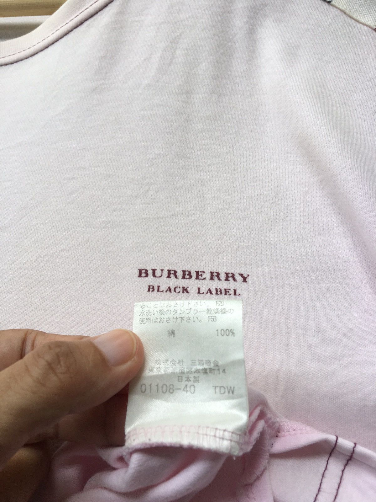 Burberry Vintage Burberry Checkered Tshirt Size US M / EU 48-50 / 2 - 13 Thumbnail