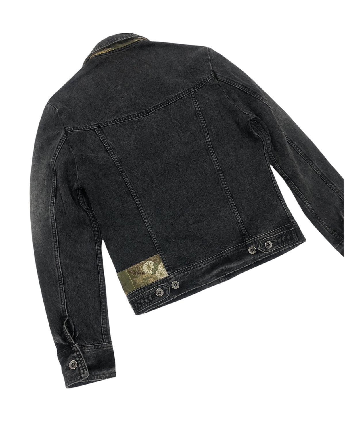14th Addiction Rare 5351 Pour Les Homme Patchwork Trucker Jacket Size US M / EU 48-50 / 2 - 6 Thumbnail