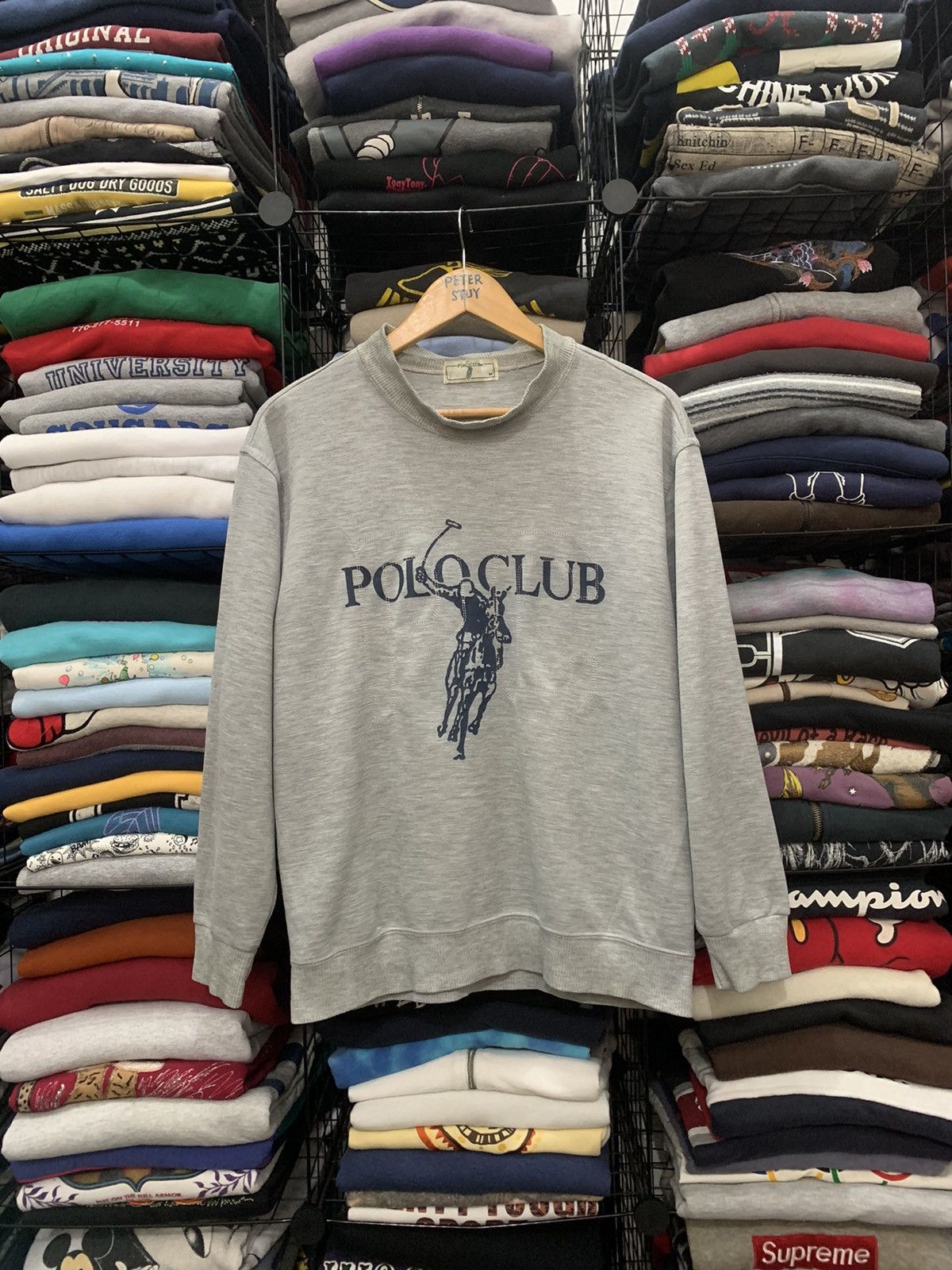 Beverly Hills Polo Club Vintage Polo Club Big Logo Sweater Size US M / EU 48-50 / 2 - 1 Thumbnail