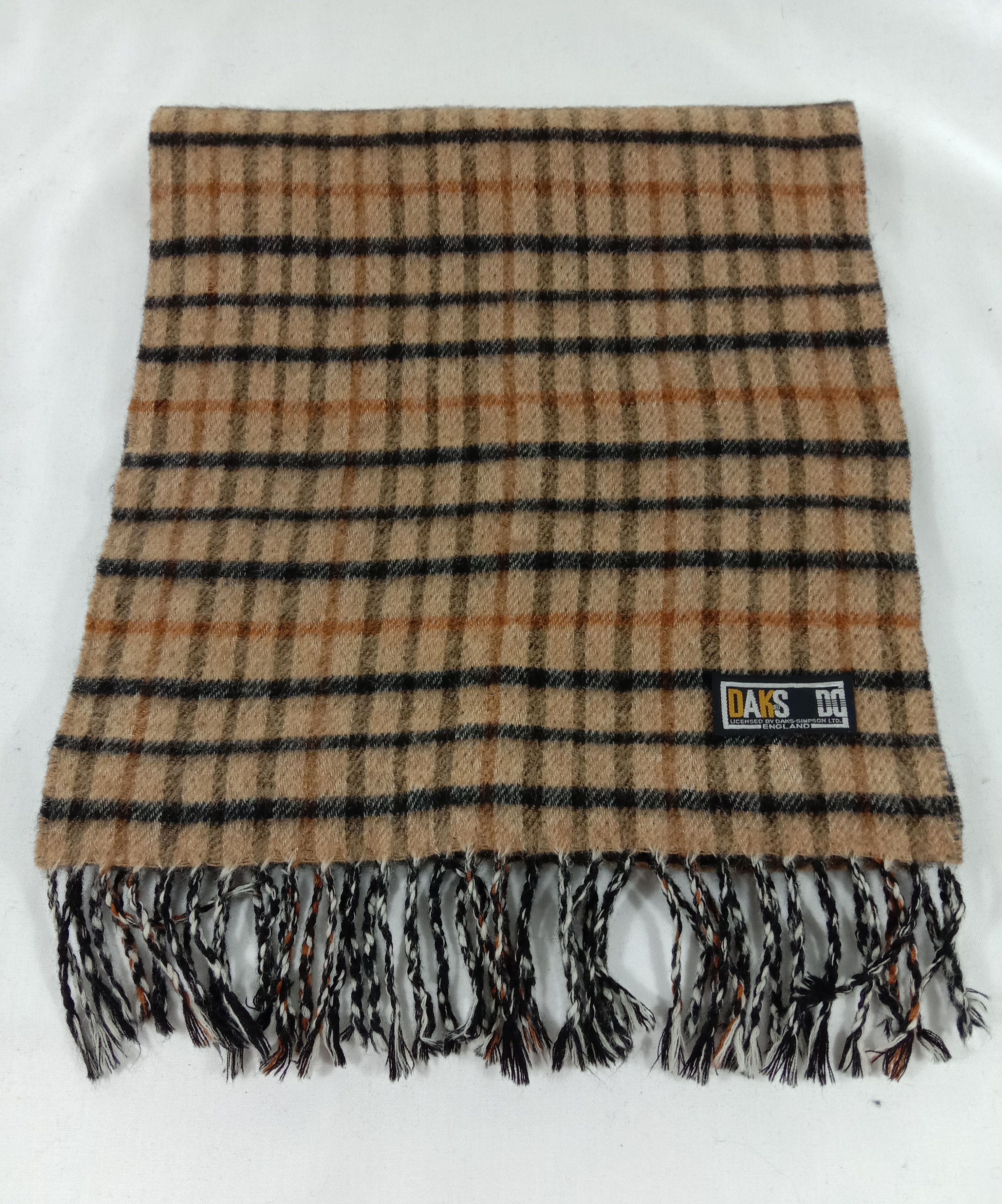 DAKS Daks London Scarf / Muffler / Wool Size ONE SIZE - 4 Thumbnail