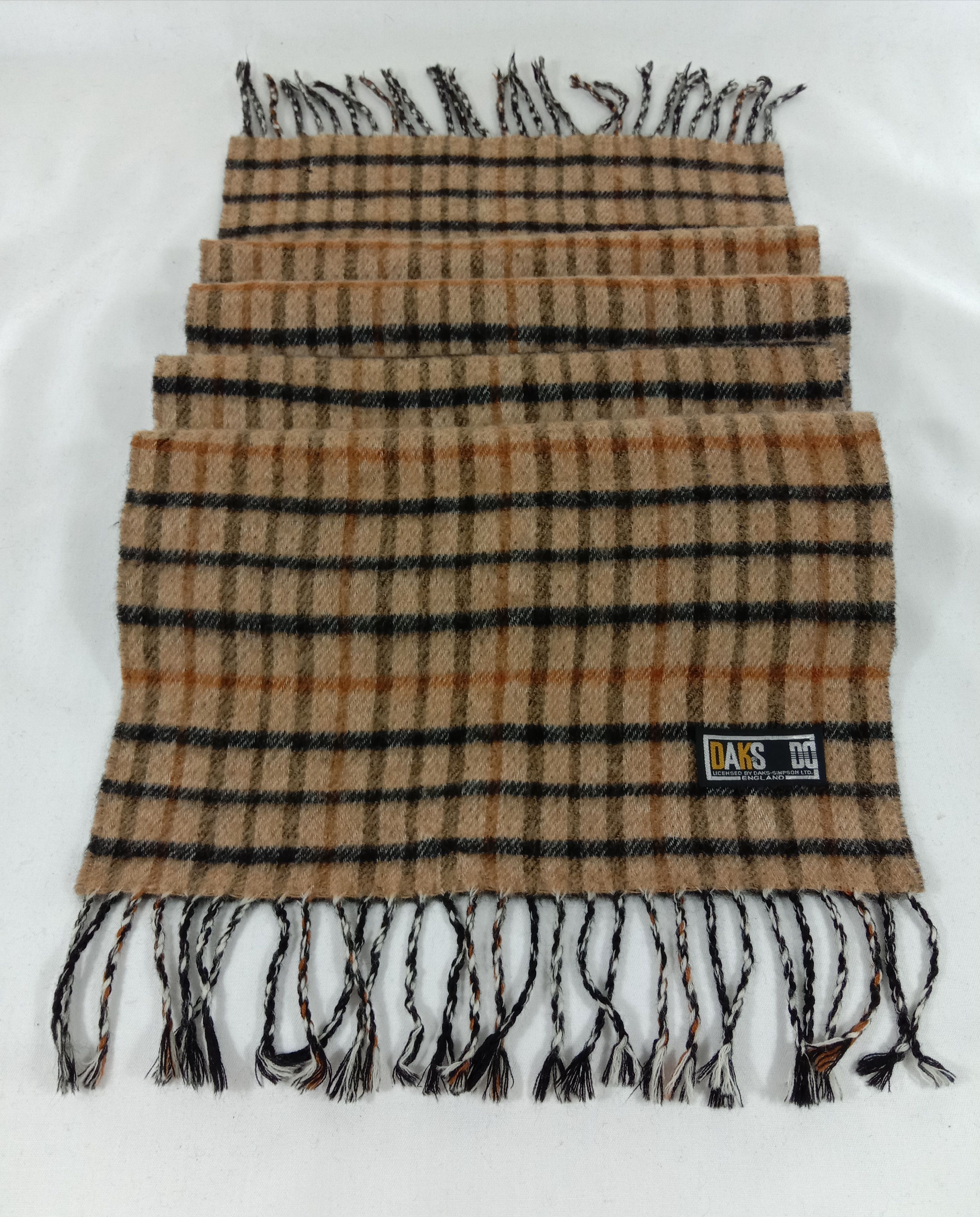DAKS Daks London Scarf / Muffler / Wool Size ONE SIZE - 3 Thumbnail