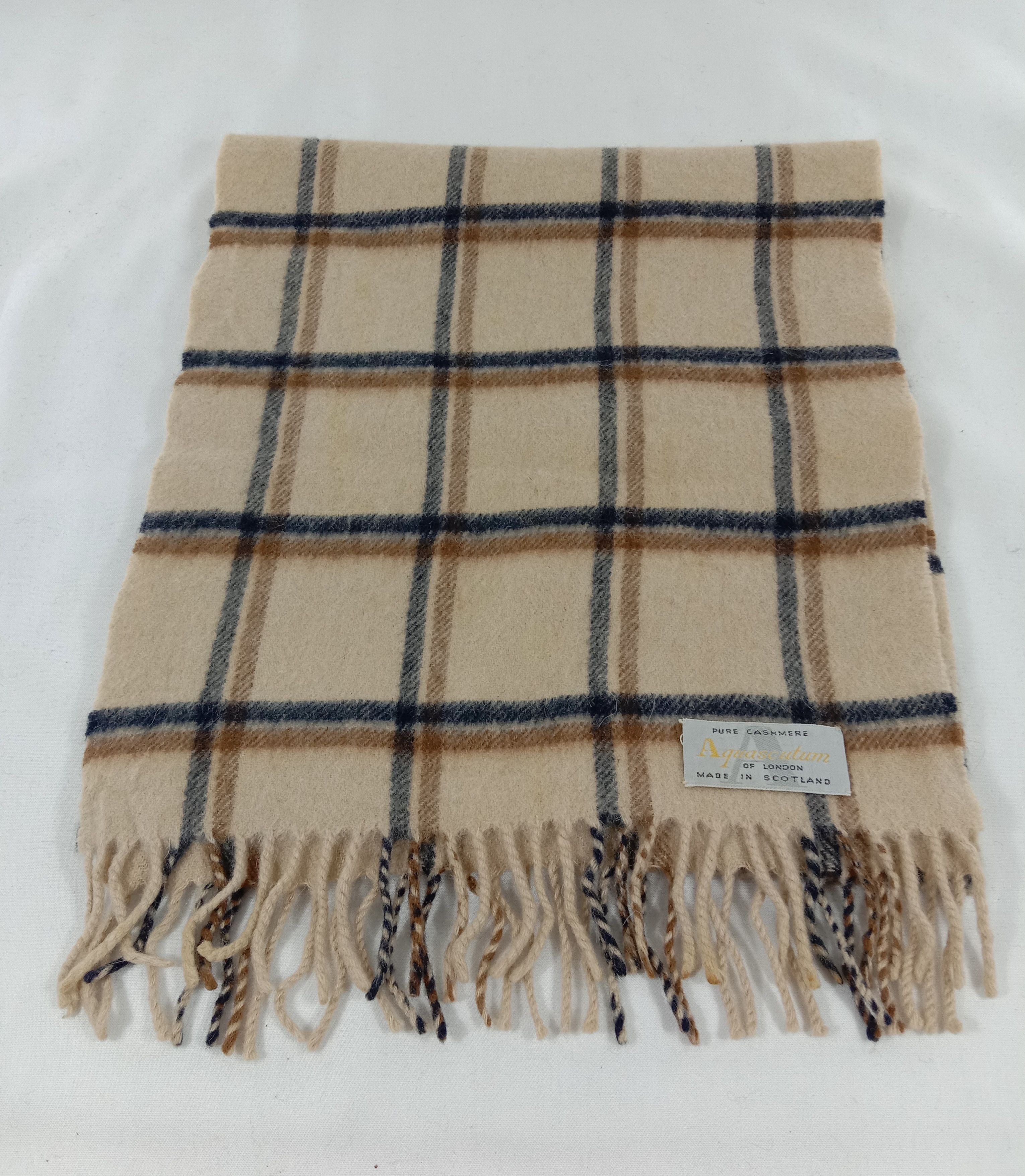 Aquascutum Aquascutum Scarf / Muffler / Wool Size ONE SIZE - 4 Thumbnail