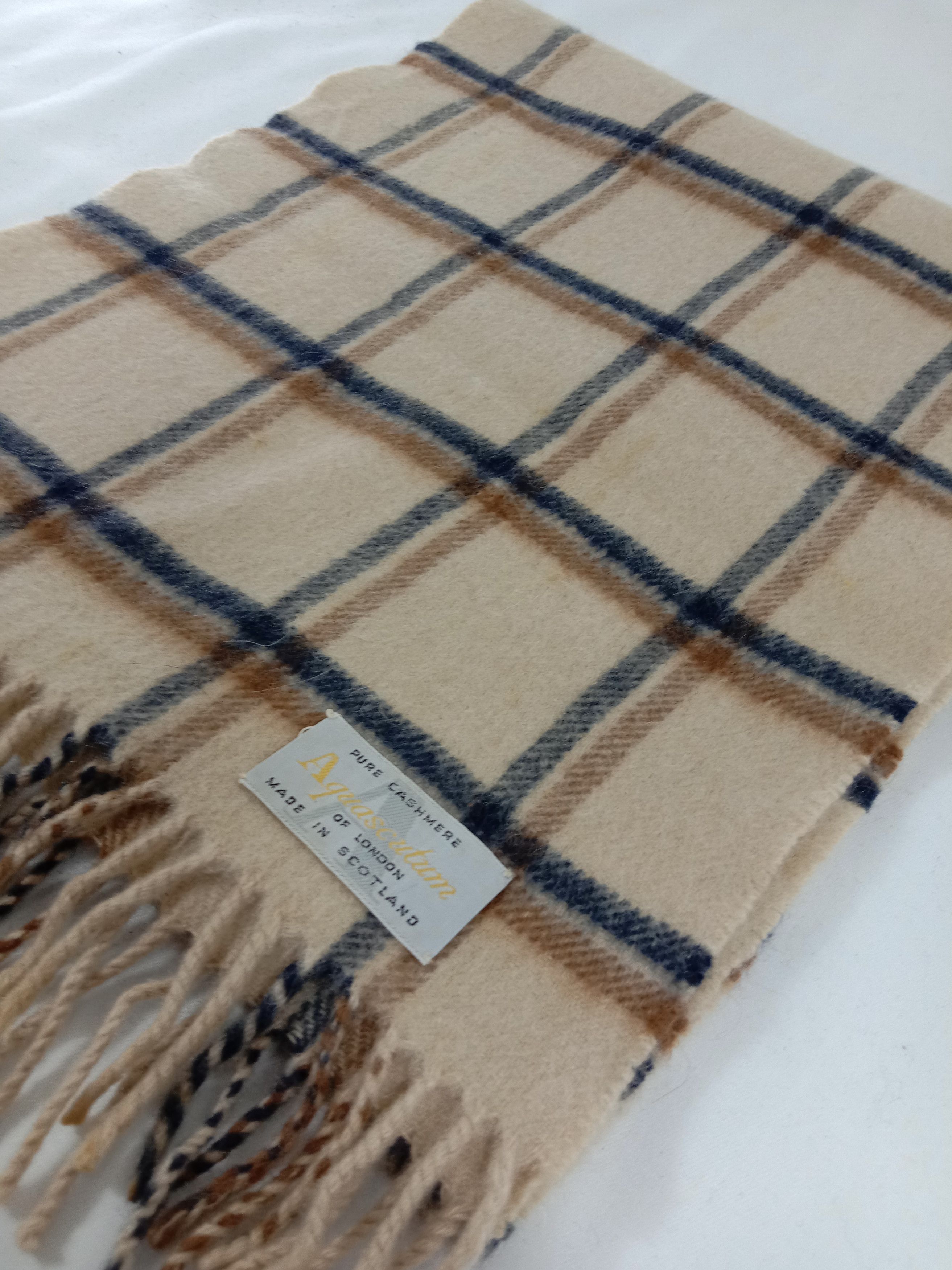Aquascutum Aquascutum Scarf / Muffler / Wool Size ONE SIZE - 1 Thumbnail