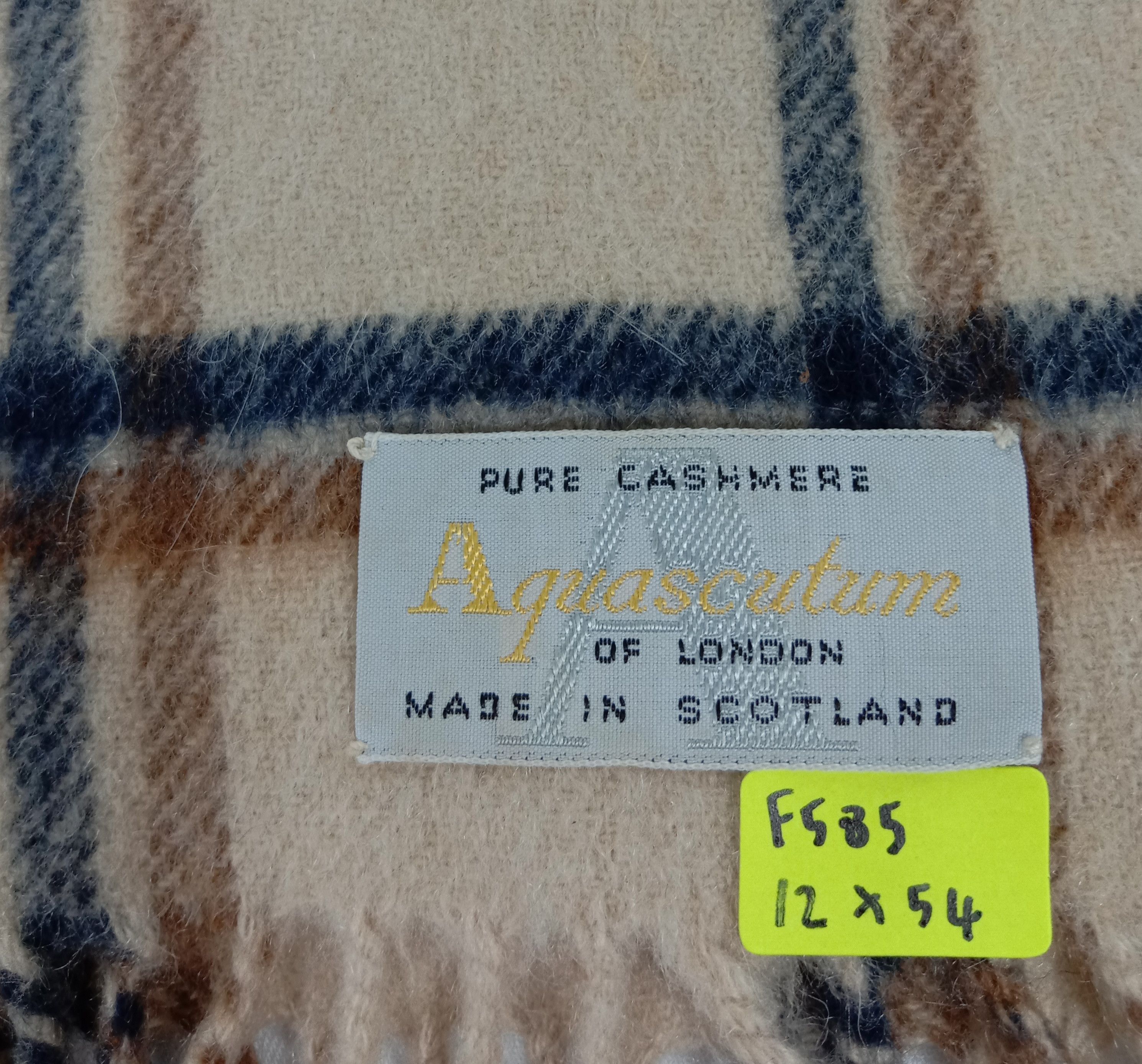 Aquascutum Aquascutum Scarf / Muffler / Wool Size ONE SIZE - 5 Thumbnail