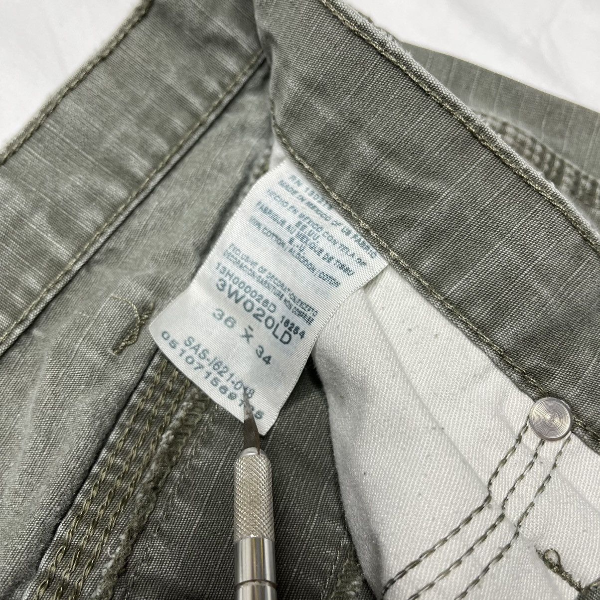 Vintage × Wrangler Wrangler Riggs Ripstop Carpenter Pants Distressed Workwear Size US 36 / EU 52 - 10 Thumbnail