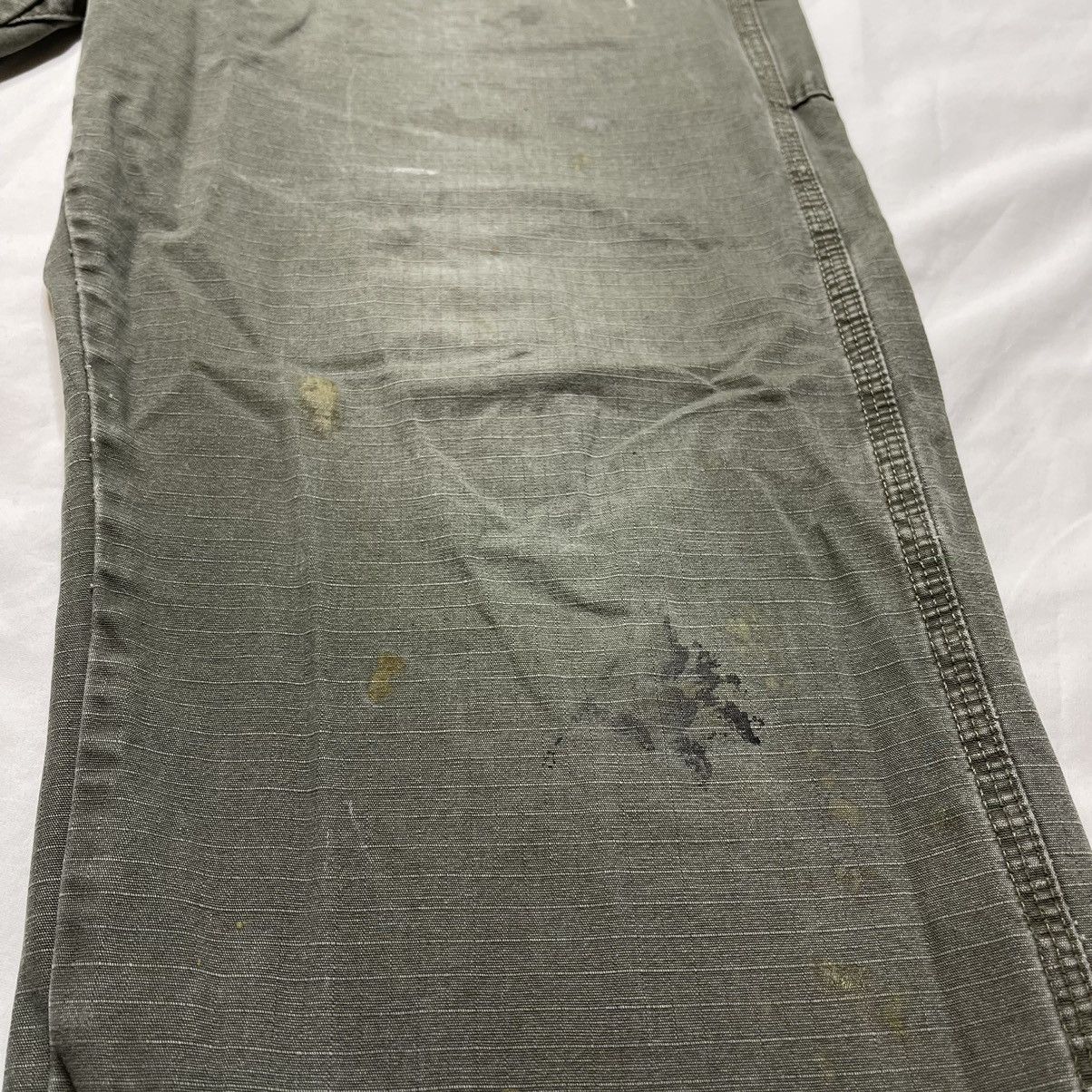 Vintage × Wrangler Wrangler Riggs Ripstop Carpenter Pants Distressed Workwear Size US 36 / EU 52 - 8 Thumbnail